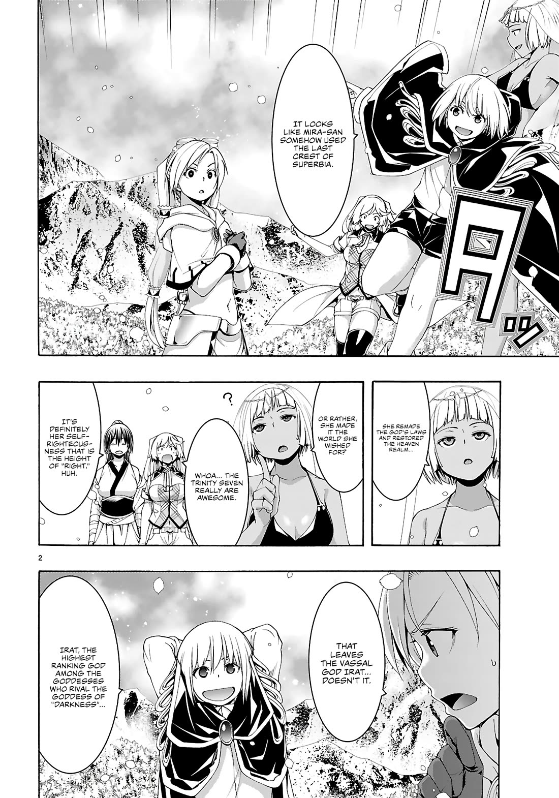 Trinity Seven: 7-Nin no Mahoutsukai Chapter 159 page 3 - Chapter 159