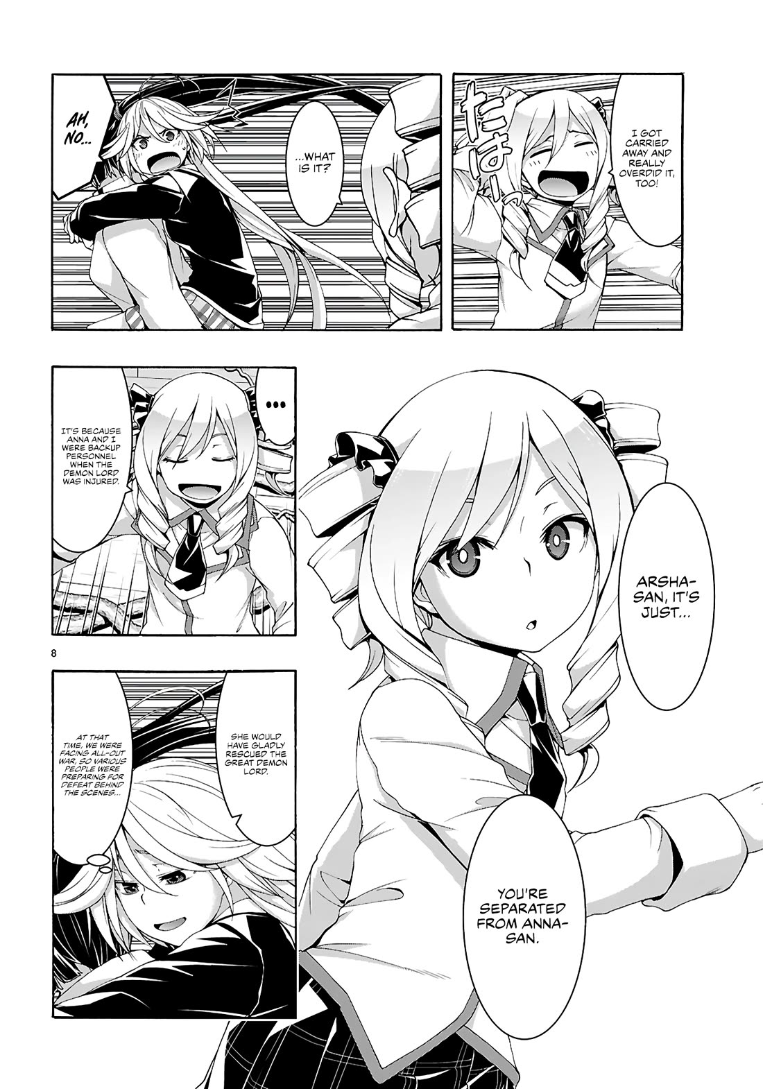 Trinity Seven: 7-Nin no Mahoutsukai Chapter 159 page 9 - Chapter 159