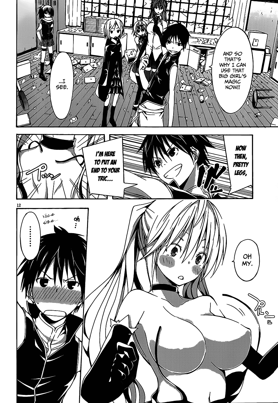 Trinity Seven: 7-Nin no Mahoutsukai Chapter 16 page 13 - Chapter 16: Spell Succeed & Lost Technica
