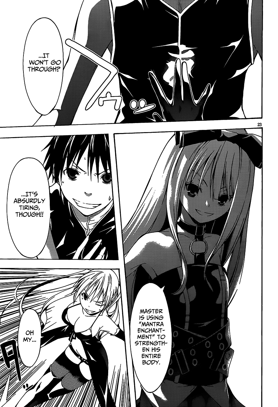Trinity Seven: 7-Nin no Mahoutsukai Chapter 16 page 24 - Chapter 16: Spell Succeed & Lost Technica