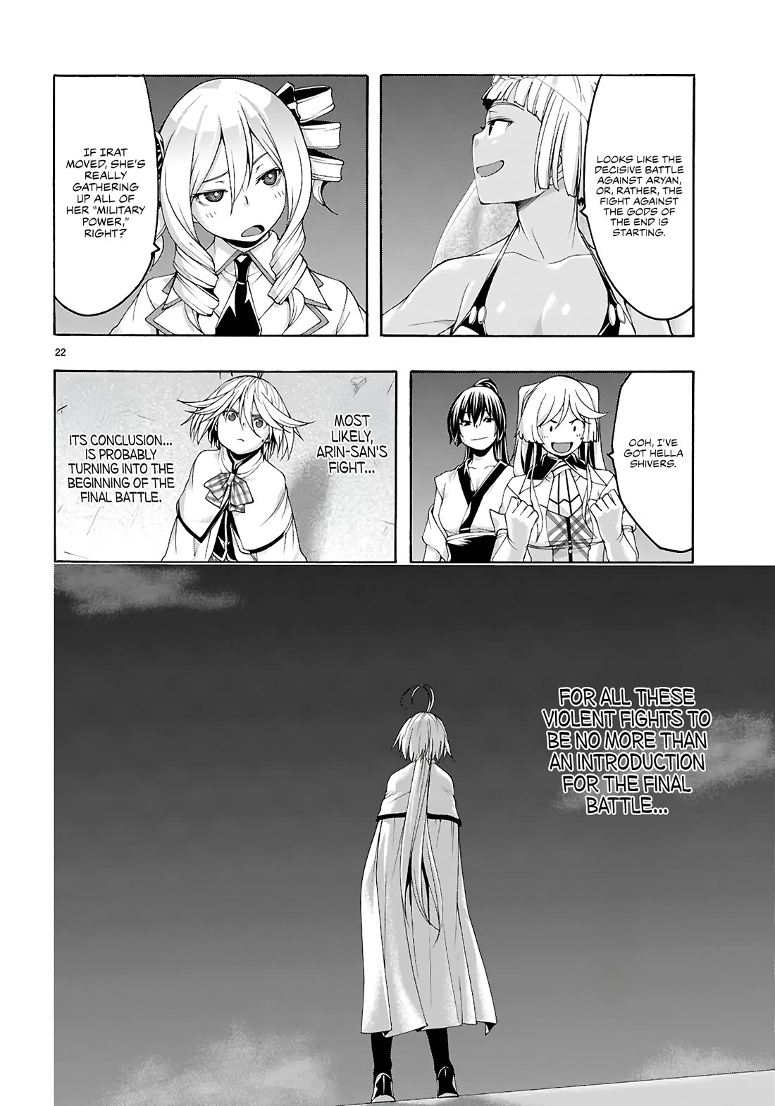 Trinity Seven: 7-Nin no Mahoutsukai Chapter 160 page 21 - Chapter 160