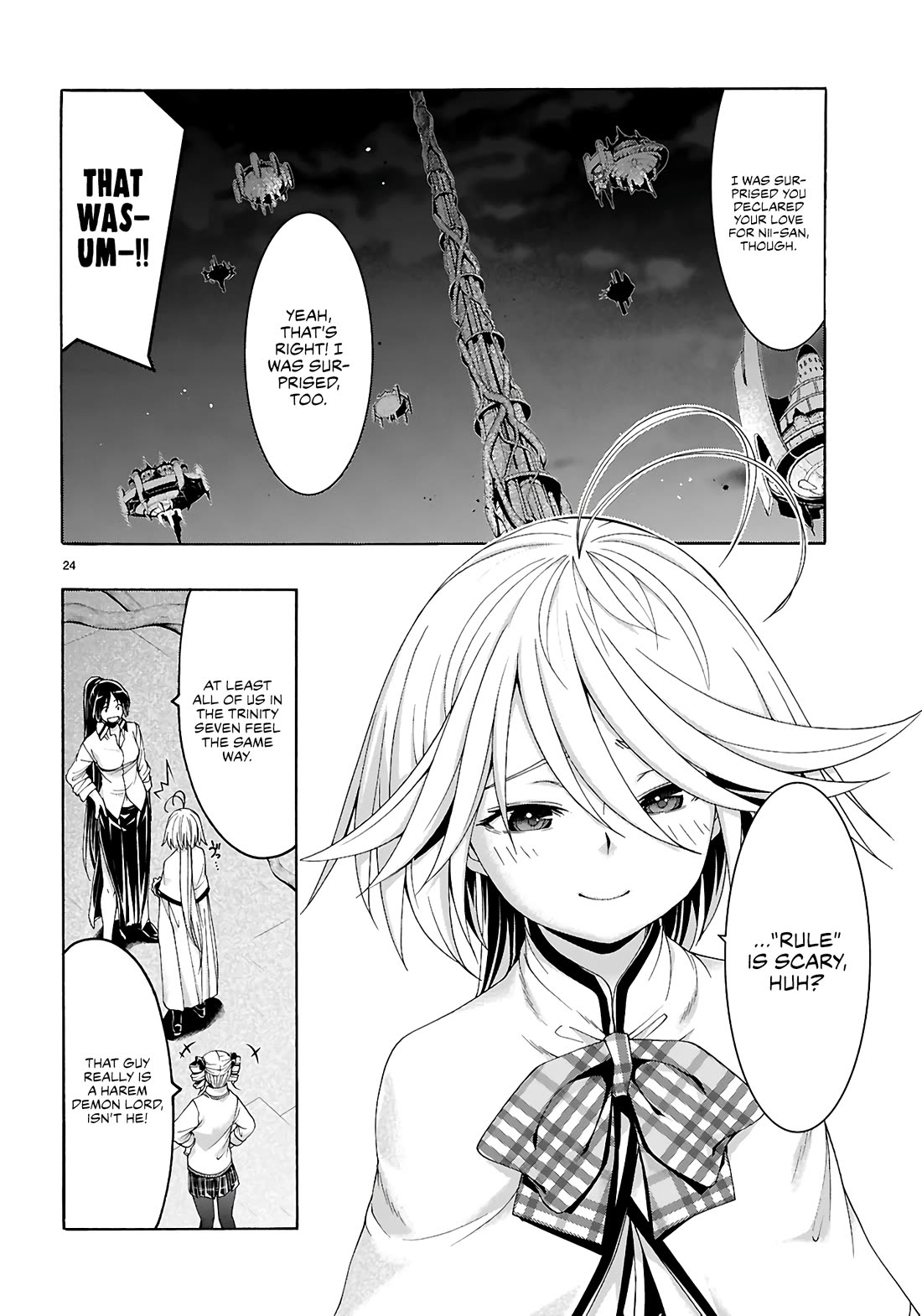 Trinity Seven: 7-Nin no Mahoutsukai Chapter 160 page 23 - Chapter 160