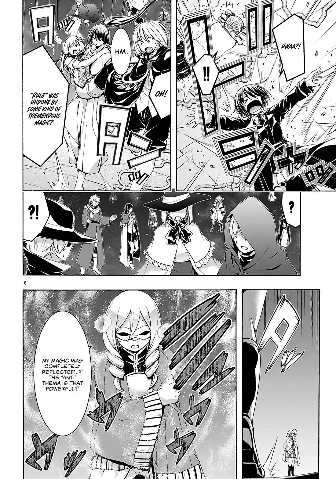 Trinity Seven: 7-Nin no Mahoutsukai Chapter 160 page 8 - Chapter 160