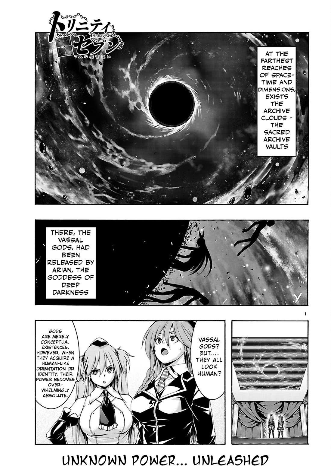 Trinity Seven: 7-Nin no Mahoutsukai Chapter 161 page 2 - Chapter 161