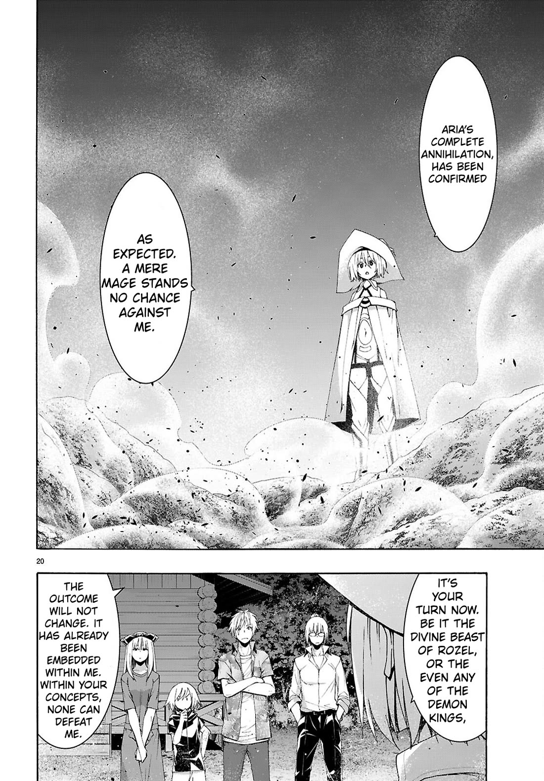 Trinity Seven: 7-Nin no Mahoutsukai Chapter 161 page 21 - Chapter 161