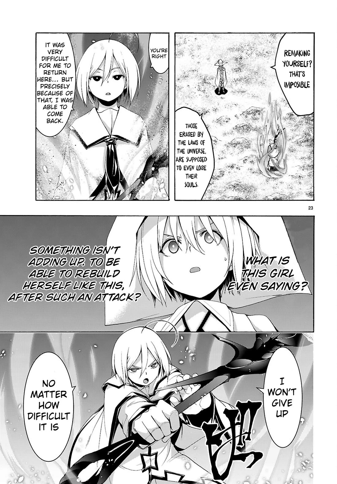 Trinity Seven: 7-Nin no Mahoutsukai Chapter 161 page 24 - Chapter 161