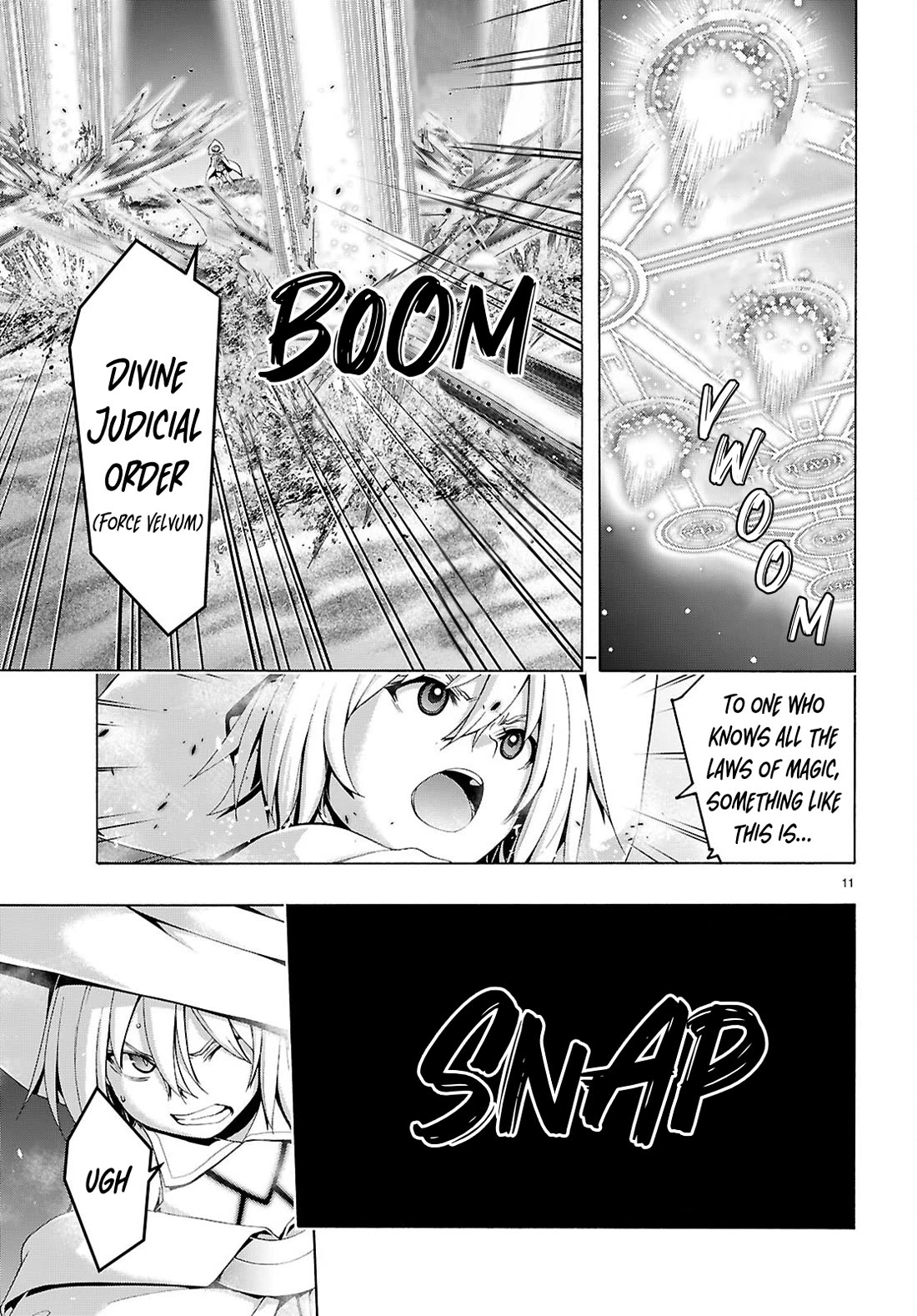 Trinity Seven: 7-Nin no Mahoutsukai Chapter 162 page 12 - Chapter 162: Conceptual Warfare and The Adversary Of God