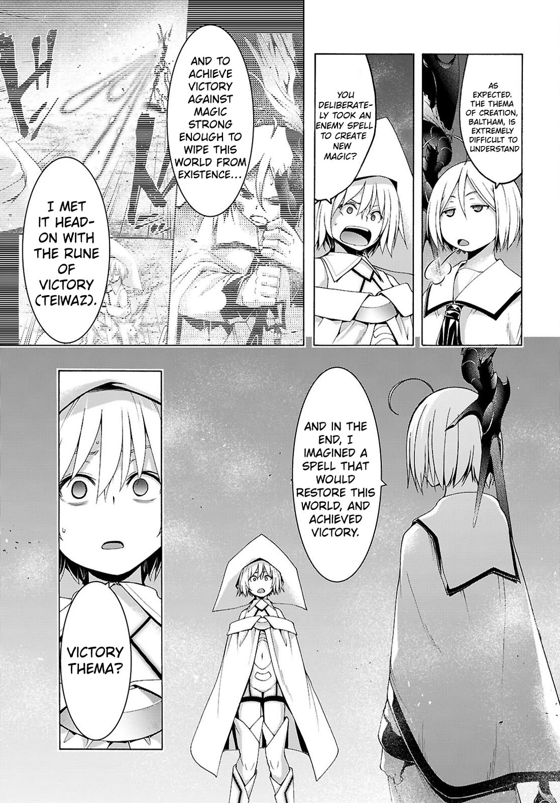 Trinity Seven: 7-Nin no Mahoutsukai Chapter 162 page 16 - Chapter 162: Conceptual Warfare and The Adversary Of God