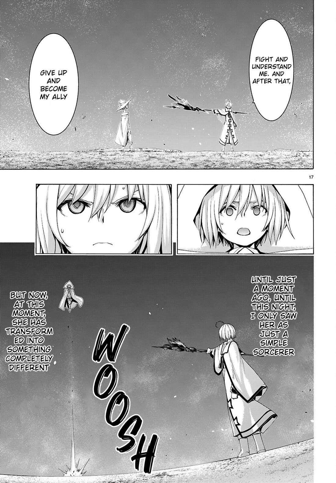 Trinity Seven: 7-Nin no Mahoutsukai Chapter 162 page 18 - Chapter 162: Conceptual Warfare and The Adversary Of God