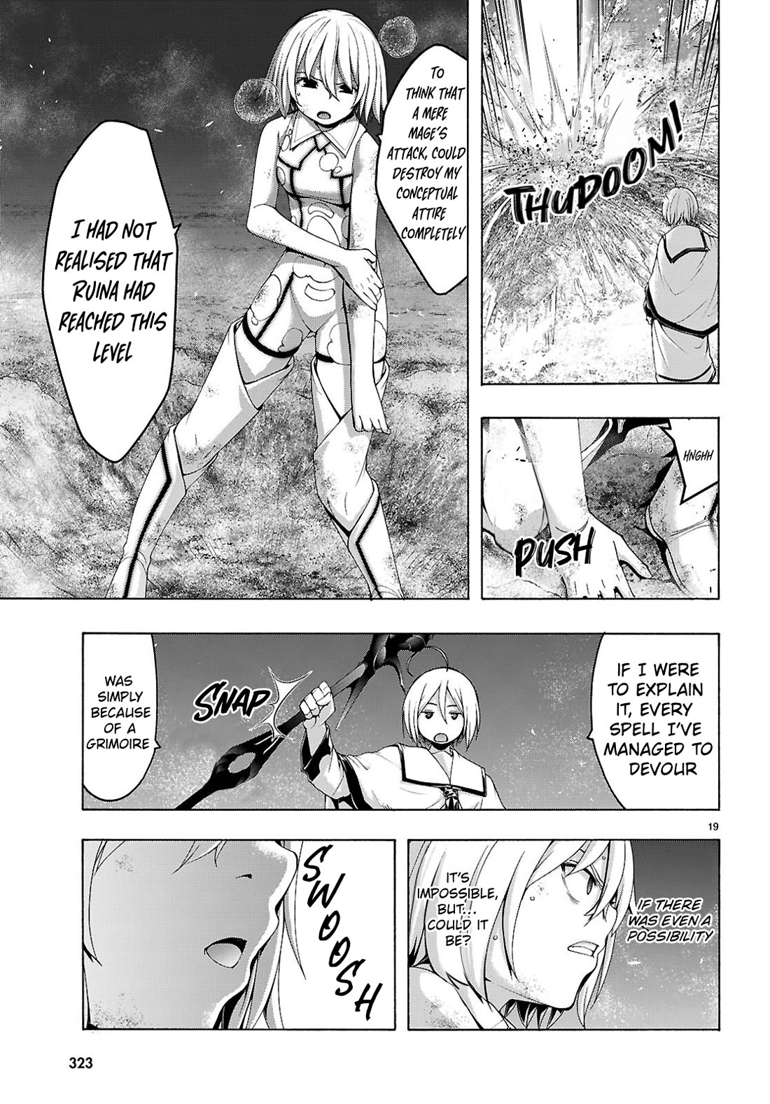 Trinity Seven: 7-Nin no Mahoutsukai Chapter 162 page 20 - Chapter 162: Conceptual Warfare and The Adversary Of God