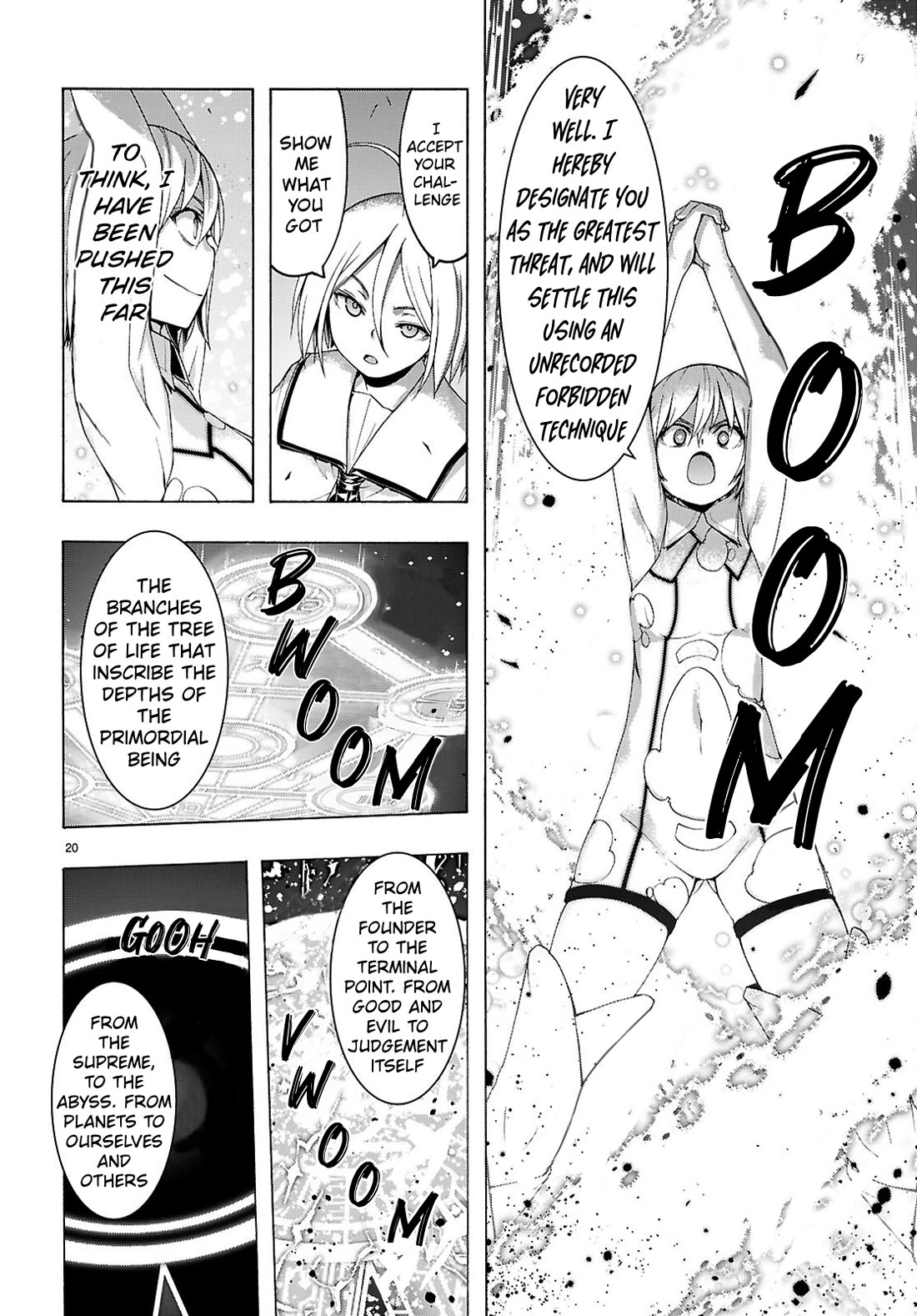 Trinity Seven: 7-Nin no Mahoutsukai Chapter 162 page 21 - Chapter 162: Conceptual Warfare and The Adversary Of God