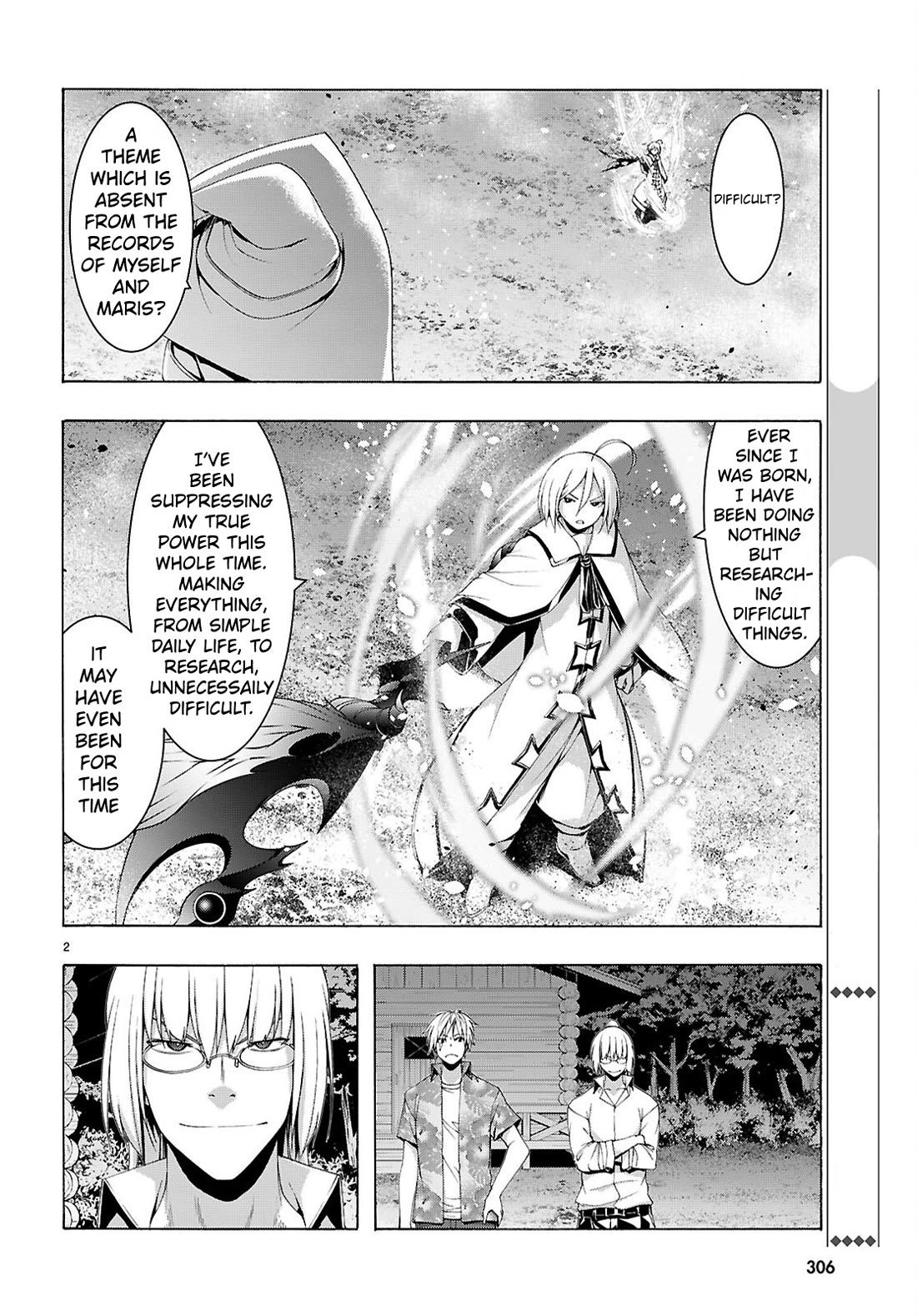 Trinity Seven: 7-Nin no Mahoutsukai Chapter 162 page 3 - Chapter 162: Conceptual Warfare and The Adversary Of God