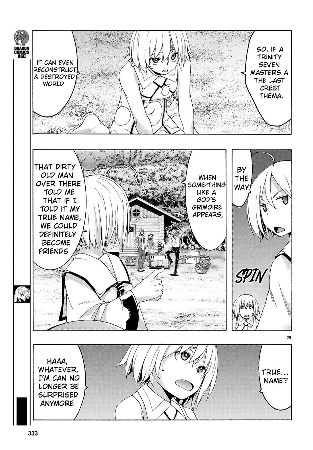 Trinity Seven: 7-Nin no Mahoutsukai Chapter 162 page 30 - Chapter 162: Conceptual Warfare and The Adversary Of God