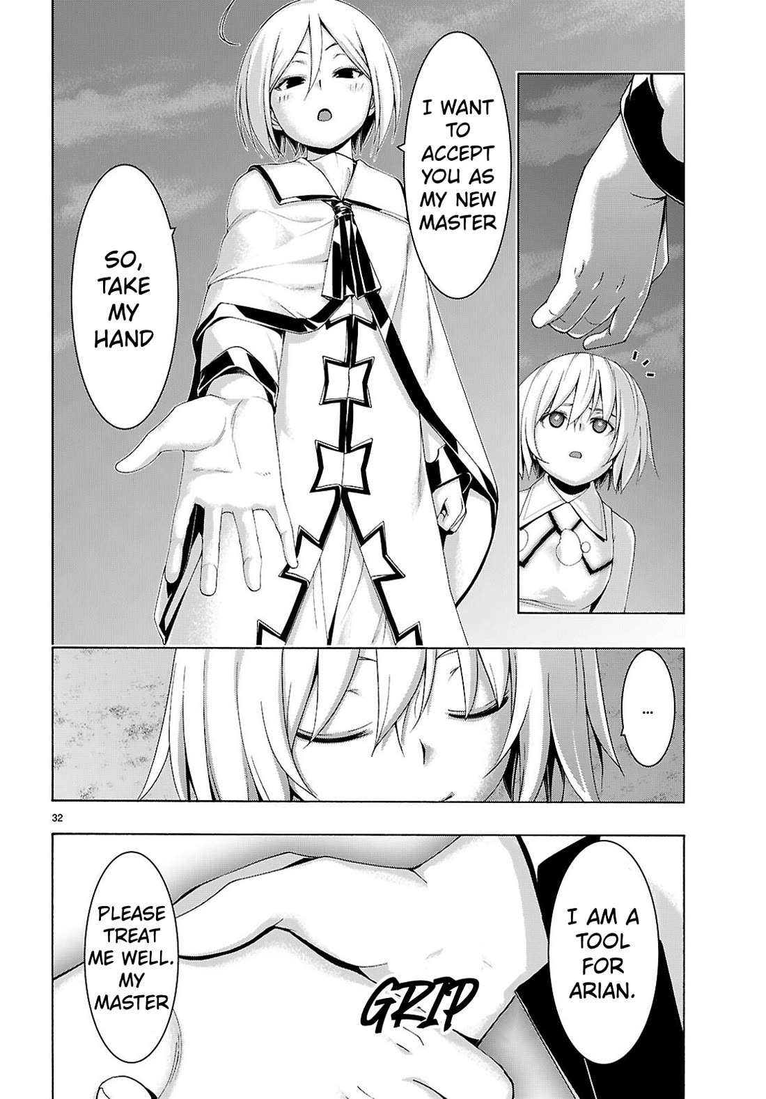 Trinity Seven: 7-Nin no Mahoutsukai Chapter 162 page 33 - Chapter 162: Conceptual Warfare and The Adversary Of God