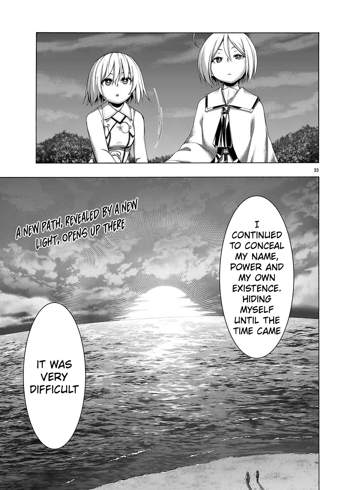 Trinity Seven: 7-Nin no Mahoutsukai Chapter 162 page 34 - Chapter 162: Conceptual Warfare and The Adversary Of God