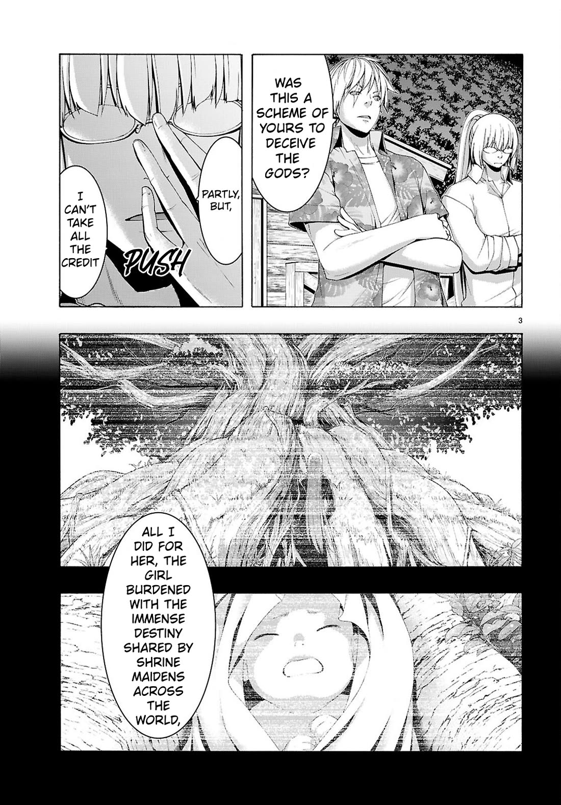 Trinity Seven: 7-Nin no Mahoutsukai Chapter 162 page 4 - Chapter 162: Conceptual Warfare and The Adversary Of God