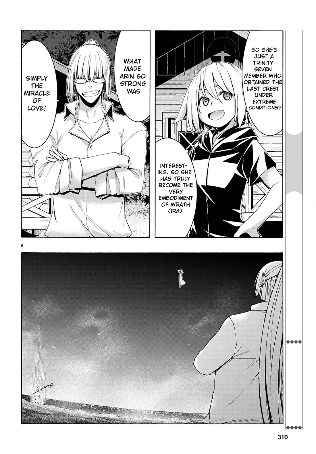 Trinity Seven: 7-Nin no Mahoutsukai Chapter 162 page 7 - Chapter 162: Conceptual Warfare and The Adversary Of God