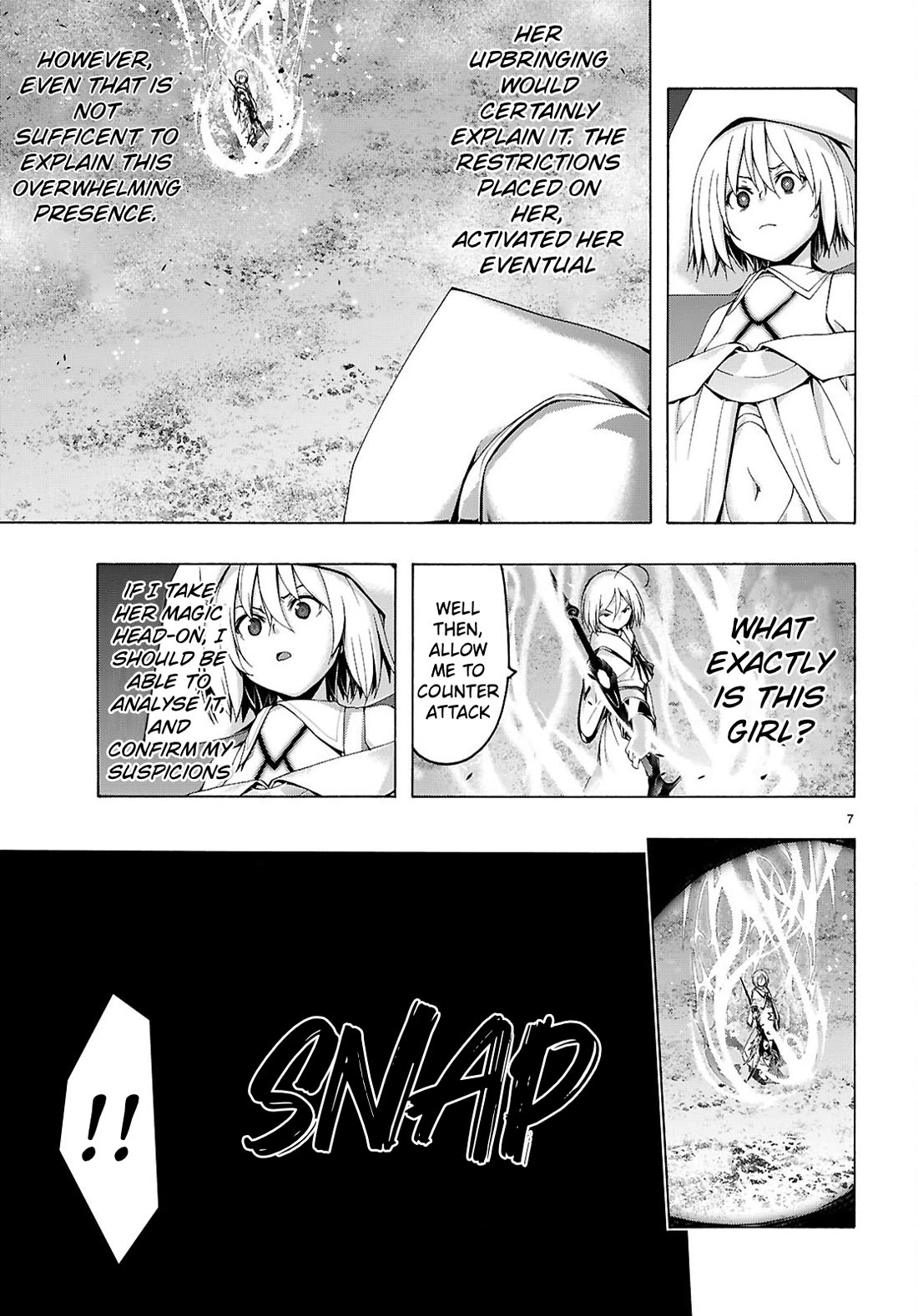Trinity Seven: 7-Nin no Mahoutsukai Chapter 162 page 8 - Chapter 162: Conceptual Warfare and The Adversary Of God
