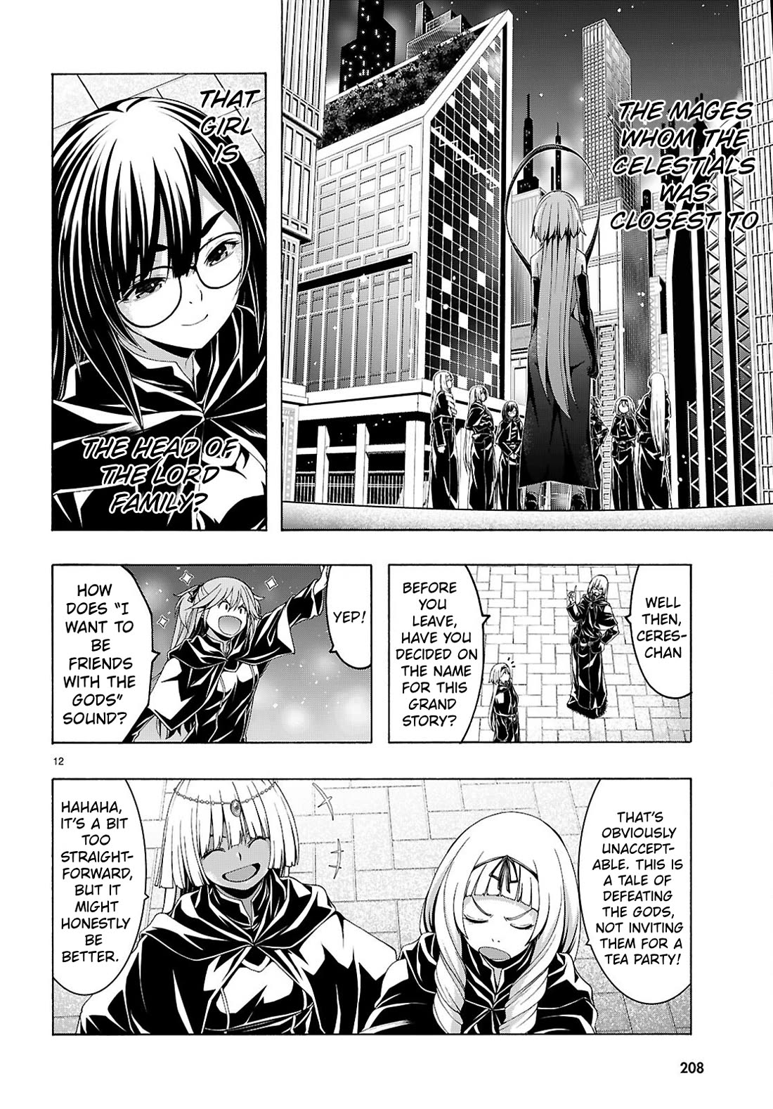 Trinity Seven: 7-Nin no Mahoutsukai Chapter 163 page 13 - Chapter 163: The Goddess's Reincarnation and The Ancient Promise