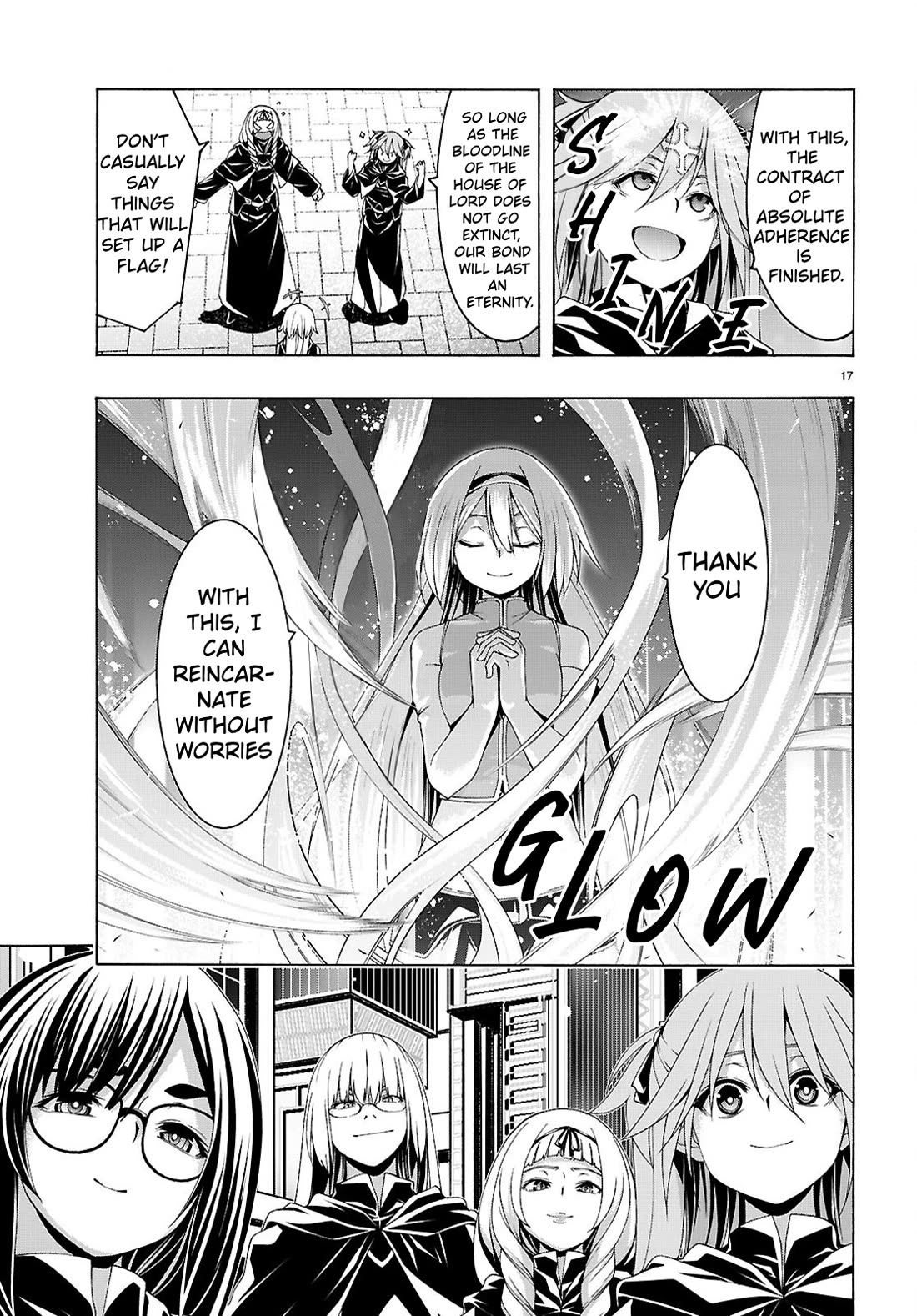 Trinity Seven: 7-Nin no Mahoutsukai Chapter 163 page 18 - Chapter 163: The Goddess's Reincarnation and The Ancient Promise