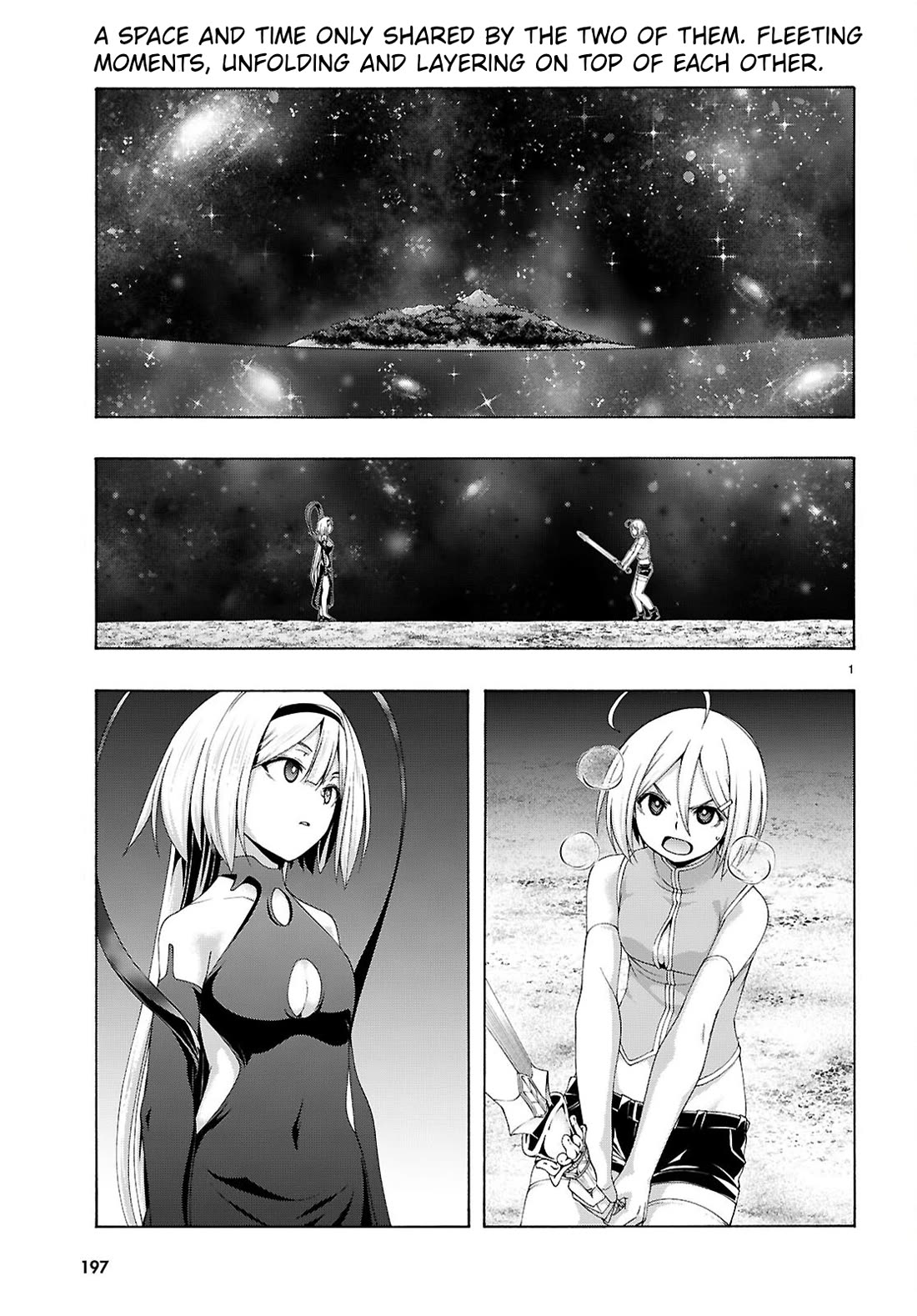 Trinity Seven: 7-Nin no Mahoutsukai Chapter 163 page 2 - Chapter 163: The Goddess's Reincarnation and The Ancient Promise