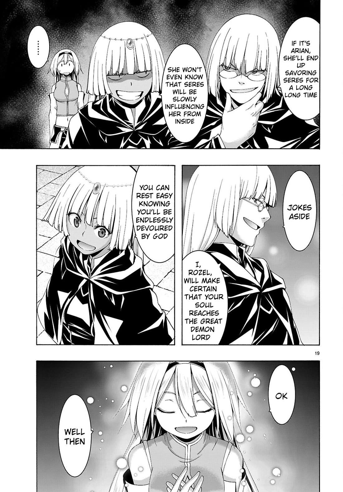 Trinity Seven: 7-Nin no Mahoutsukai Chapter 163 page 20 - Chapter 163: The Goddess's Reincarnation and The Ancient Promise