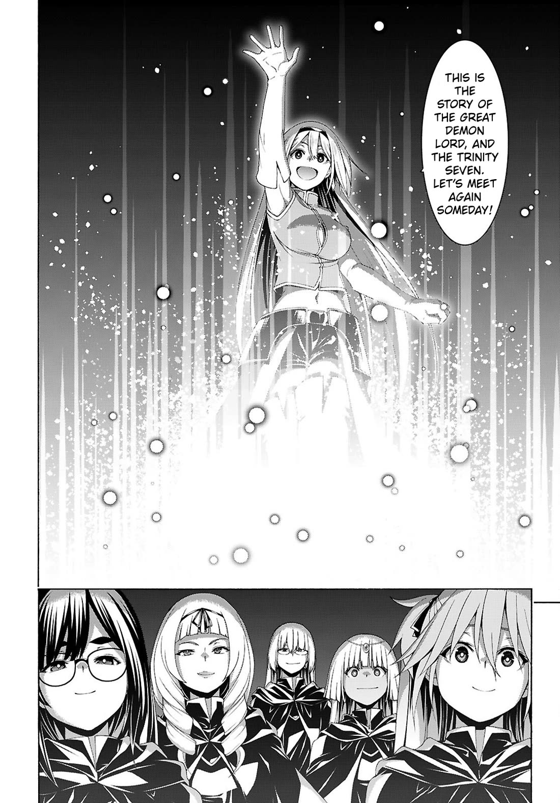 Trinity Seven: 7-Nin no Mahoutsukai Chapter 163 page 21 - Chapter 163: The Goddess's Reincarnation and The Ancient Promise
