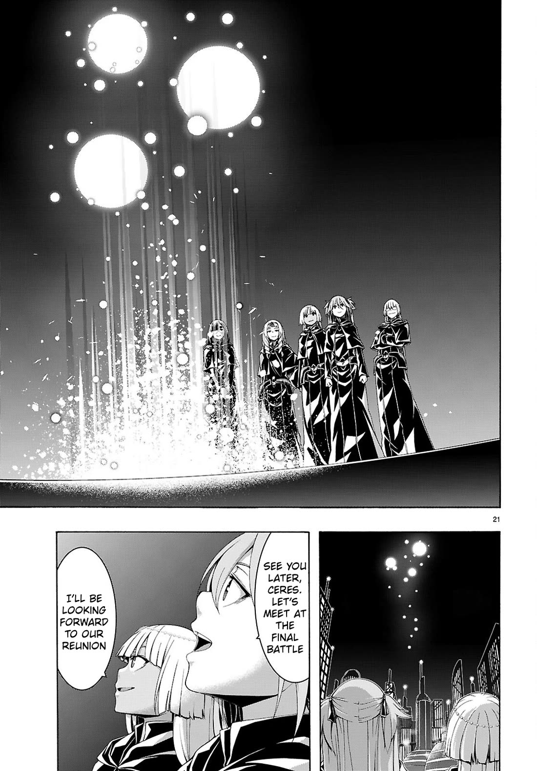 Trinity Seven: 7-Nin no Mahoutsukai Chapter 163 page 22 - Chapter 163: The Goddess's Reincarnation and The Ancient Promise