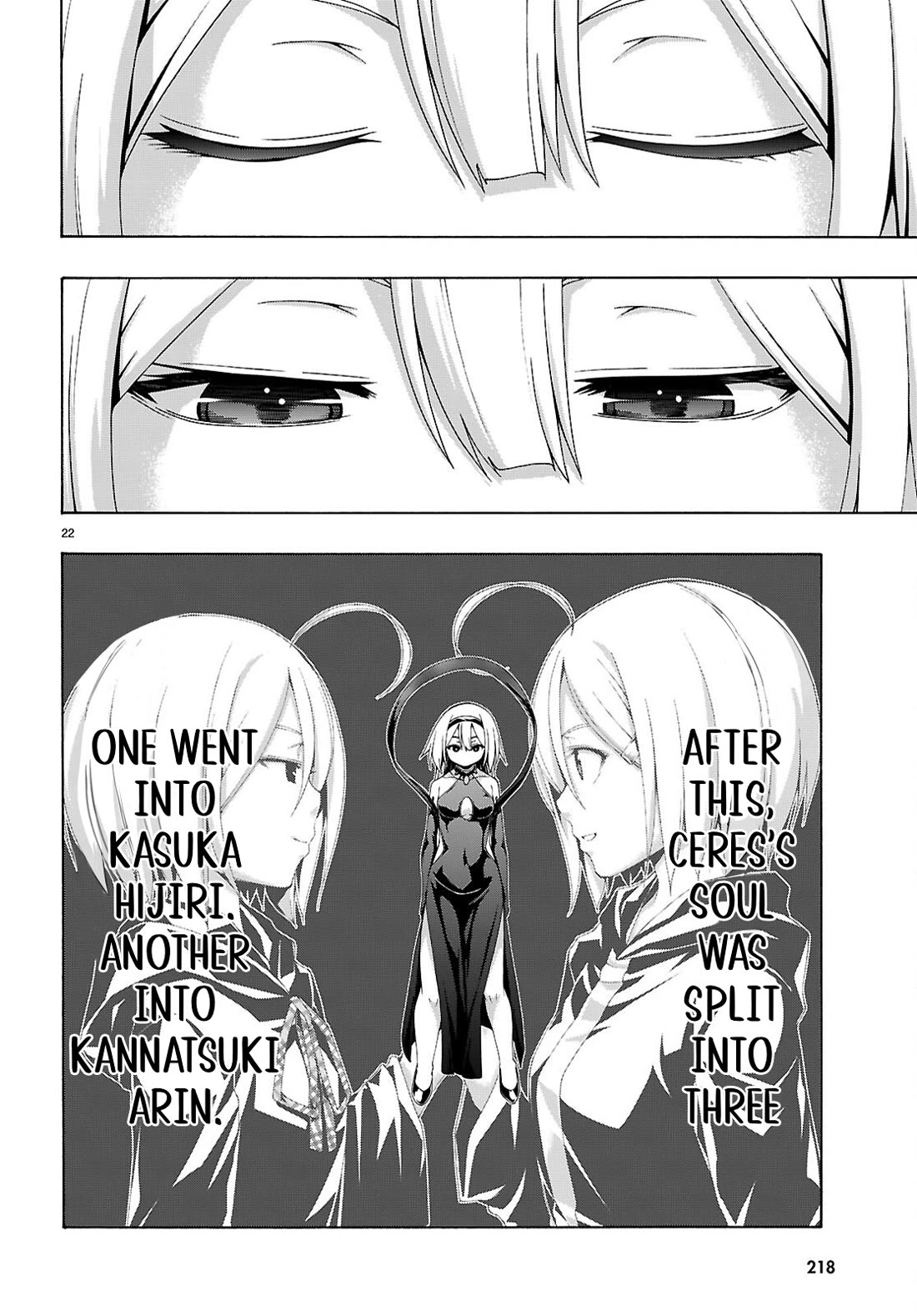 Trinity Seven: 7-Nin no Mahoutsukai Chapter 163 page 23 - Chapter 163: The Goddess's Reincarnation and The Ancient Promise