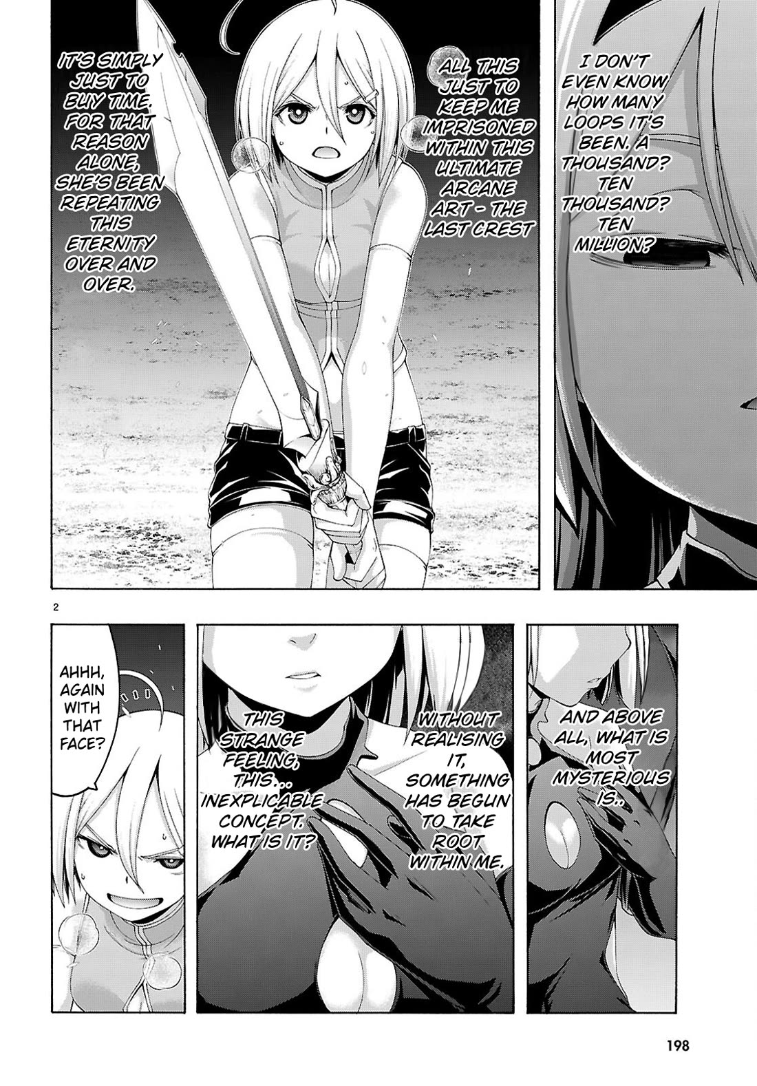 Trinity Seven: 7-Nin no Mahoutsukai Chapter 163 page 3 - Chapter 163: The Goddess's Reincarnation and The Ancient Promise