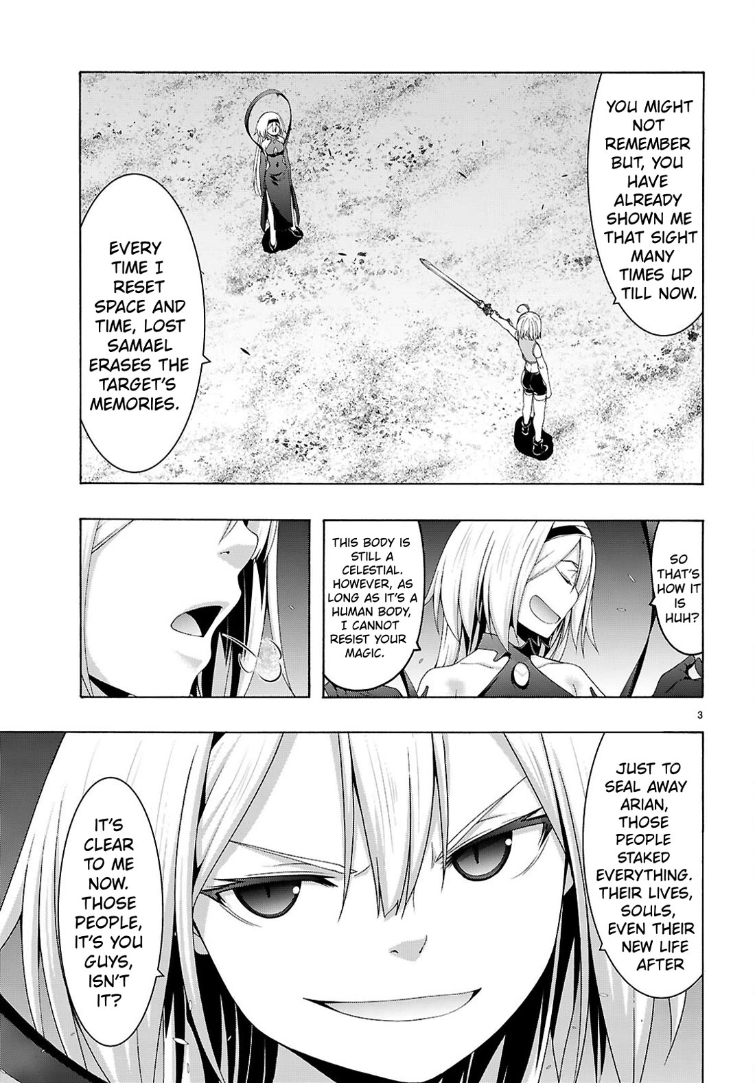 Trinity Seven: 7-Nin no Mahoutsukai Chapter 163 page 4 - Chapter 163: The Goddess's Reincarnation and The Ancient Promise
