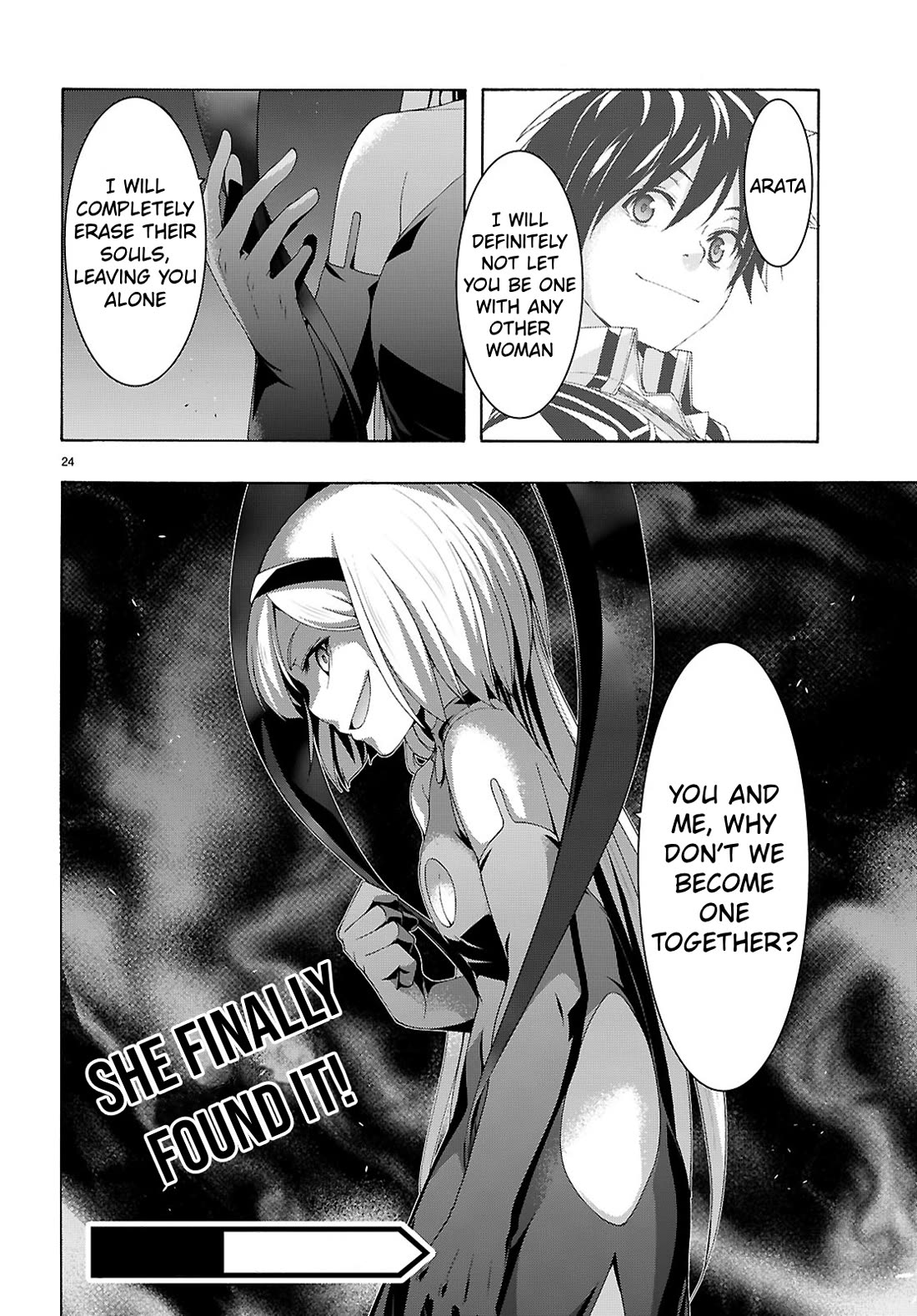 Trinity Seven: 7-Nin no Mahoutsukai Chapter 164 page 25 - Chapter 164: The Fallen Holy King and The Certainty Of Love