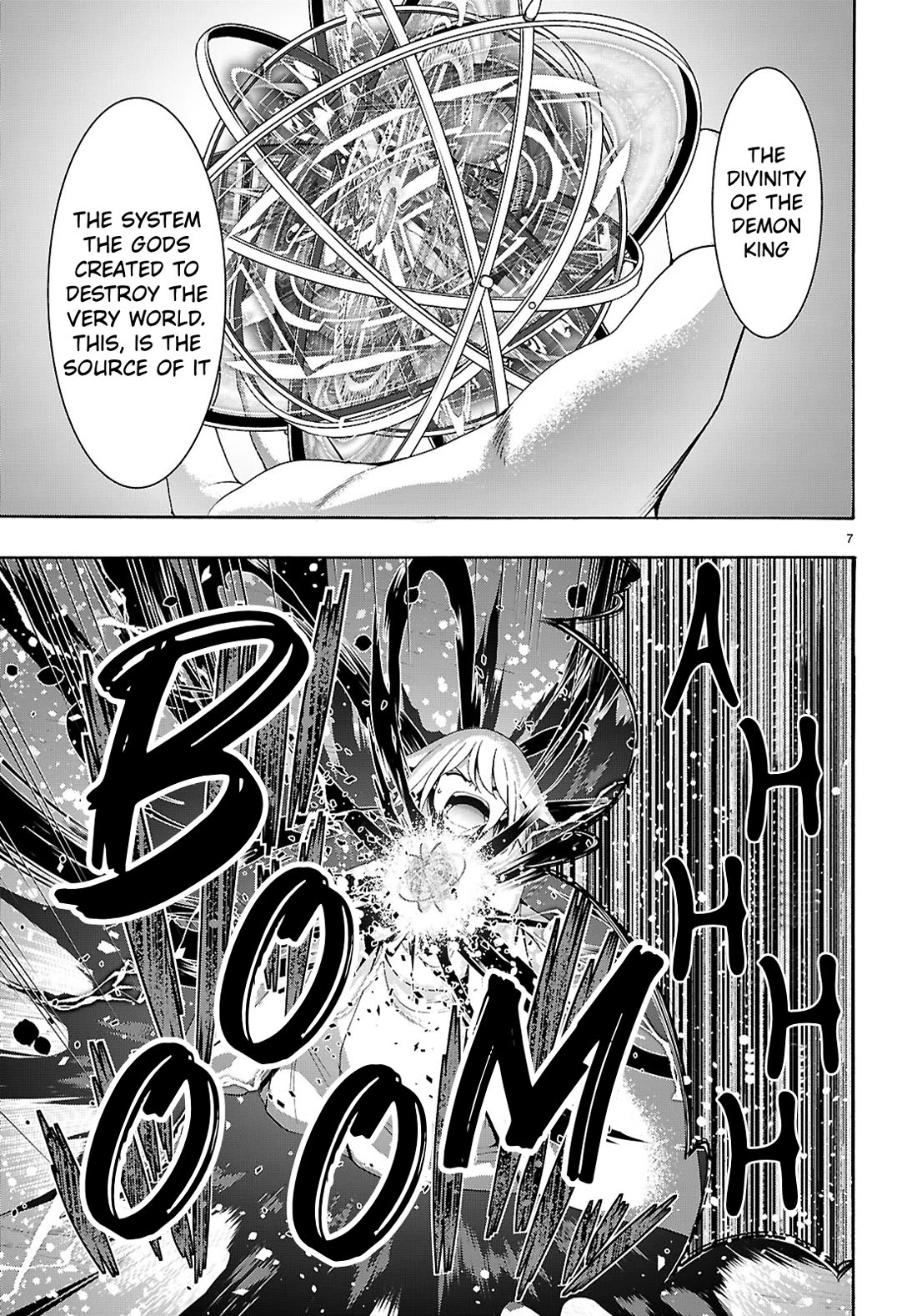 Trinity Seven: 7-Nin no Mahoutsukai Chapter 164 page 8 - Chapter 164: The Fallen Holy King and The Certainty Of Love
