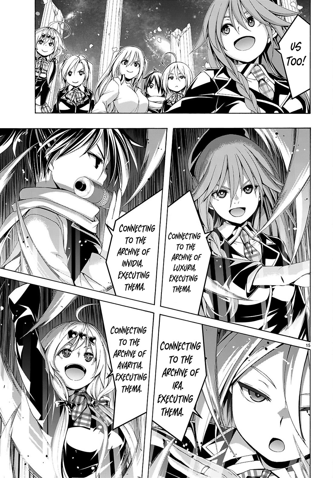 Trinity Seven: 7-Nin no Mahoutsukai Chapter 165 page 16 - Chapter 165: The Convergence Of Dreams and A Rival In Love