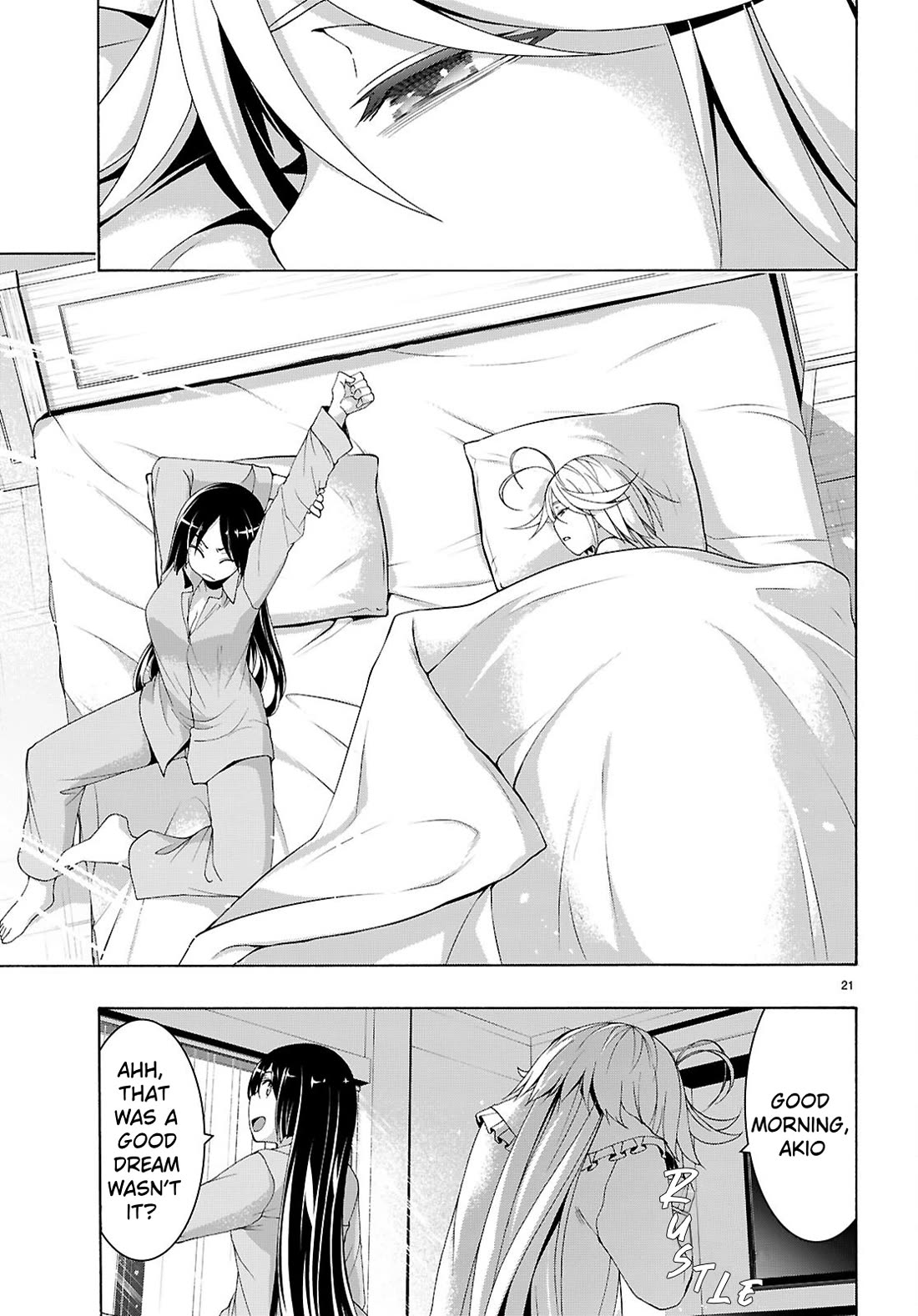Trinity Seven: 7-Nin no Mahoutsukai Chapter 165 page 22 - Chapter 165: The Convergence Of Dreams and A Rival In Love
