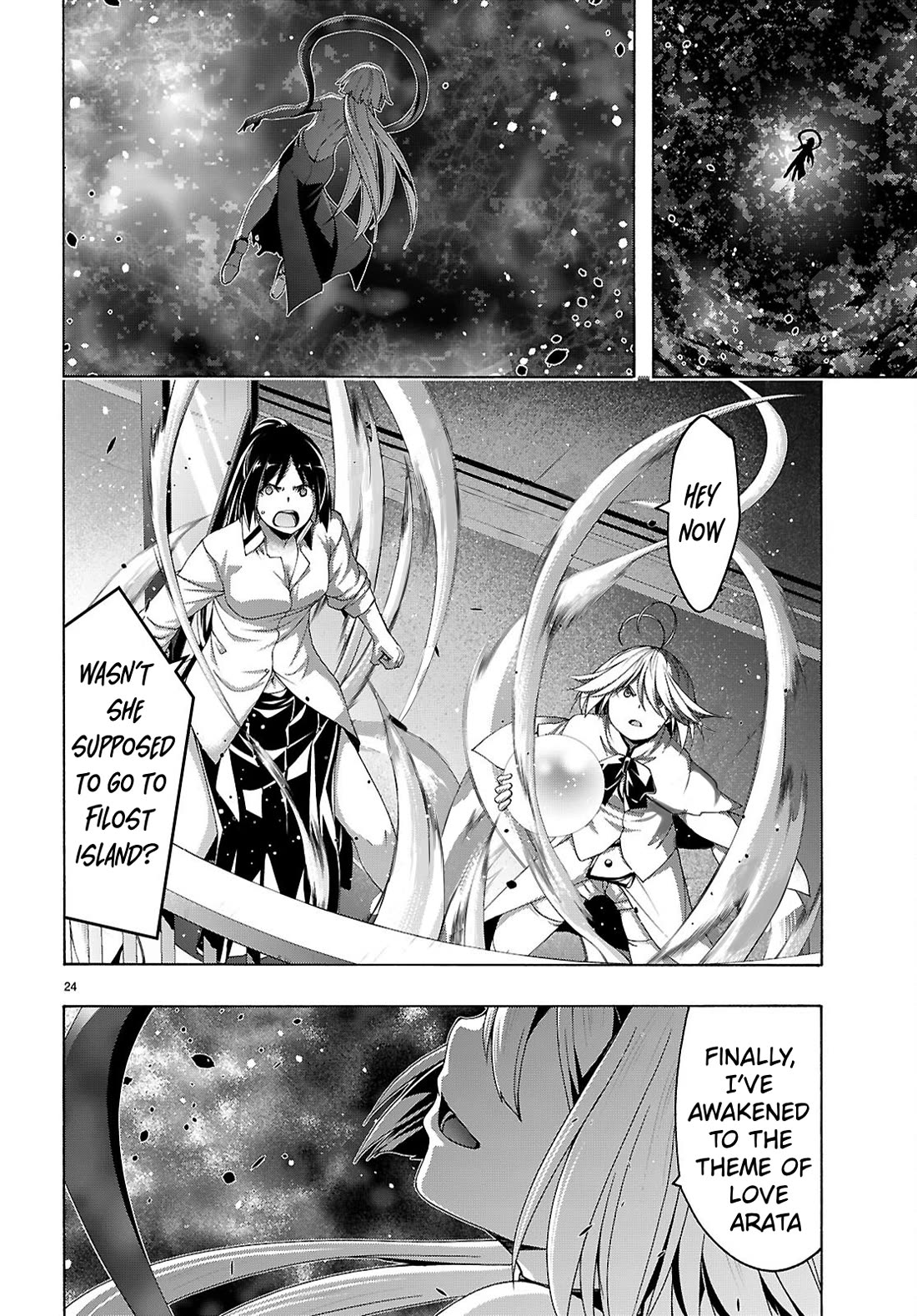 Trinity Seven: 7-Nin no Mahoutsukai Chapter 165 page 25 - Chapter 165: The Convergence Of Dreams and A Rival In Love