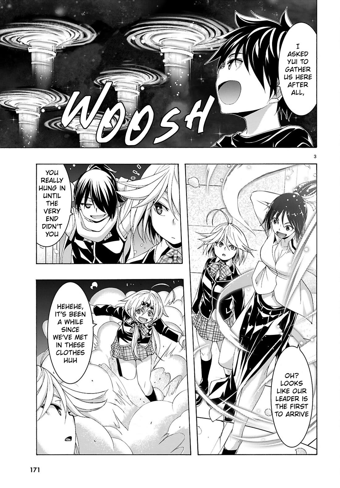 Trinity Seven: 7-Nin no Mahoutsukai Chapter 165 page 4 - Chapter 165: The Convergence Of Dreams and A Rival In Love
