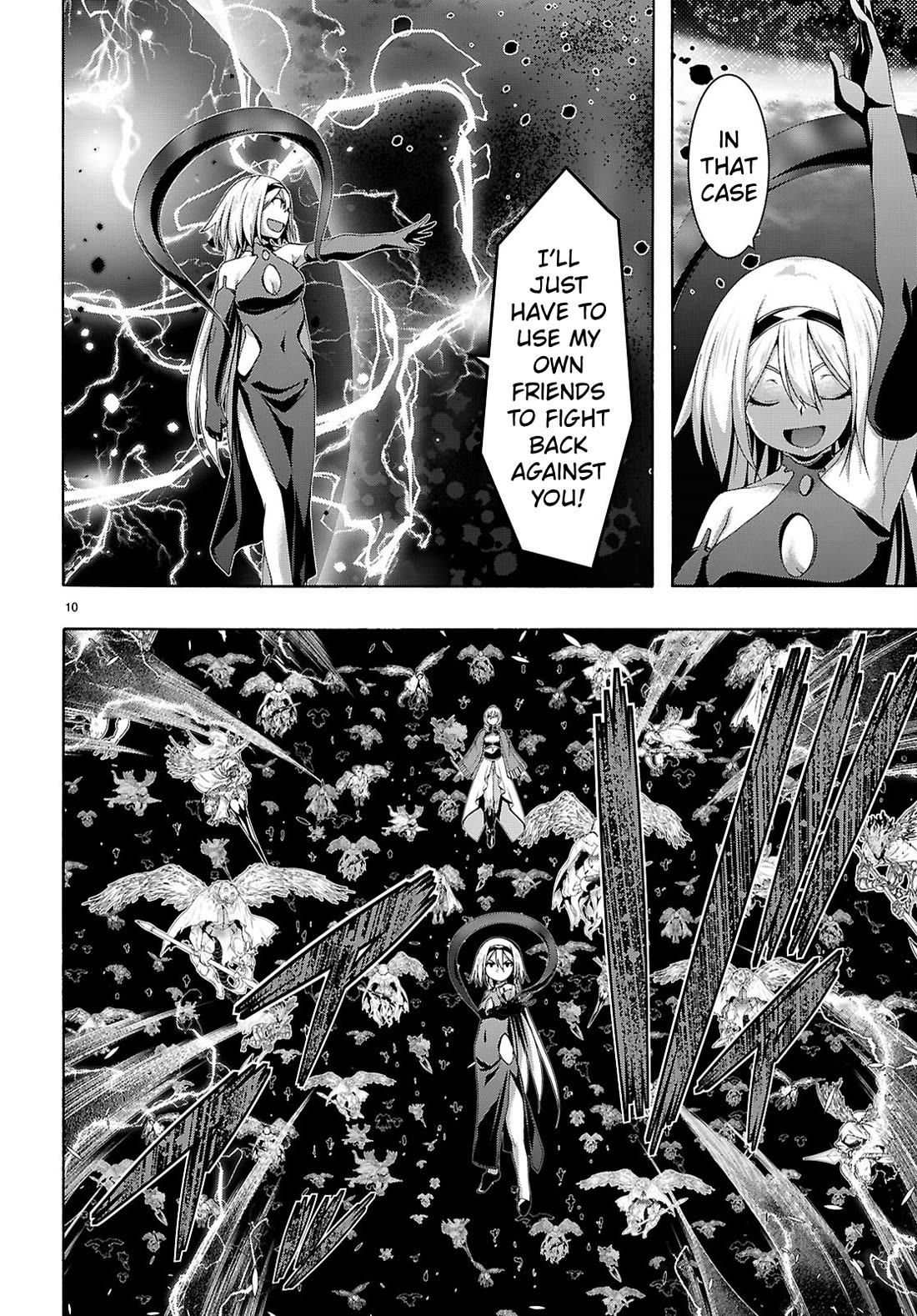 Trinity Seven: 7-Nin no Mahoutsukai Chapter 166 page 11 - Chapter 166: Darkness Attack and The Justice Demon Emperor