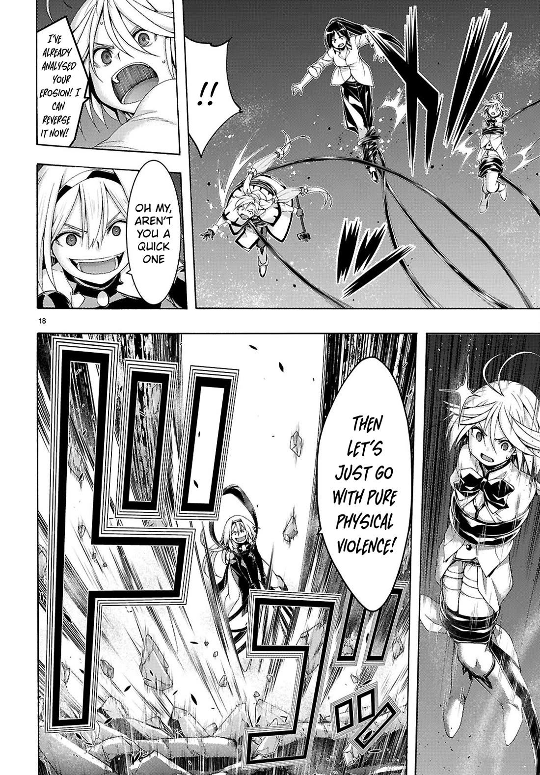 Trinity Seven: 7-Nin no Mahoutsukai Chapter 166 page 19 - Chapter 166: Darkness Attack and The Justice Demon Emperor