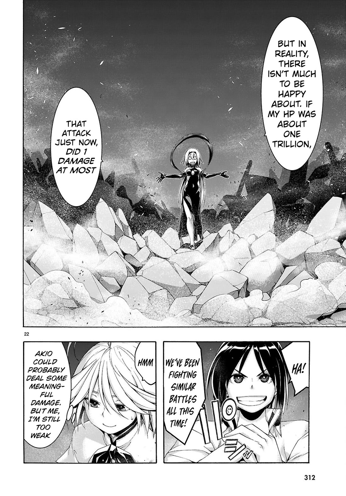 Trinity Seven: 7-Nin no Mahoutsukai Chapter 166 page 23 - Chapter 166: Darkness Attack and The Justice Demon Emperor