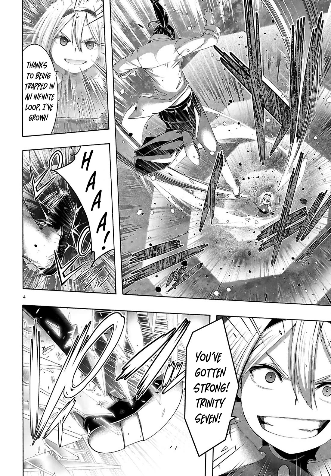 Trinity Seven: 7-Nin no Mahoutsukai Chapter 166 page 5 - Chapter 166: Darkness Attack and The Justice Demon Emperor