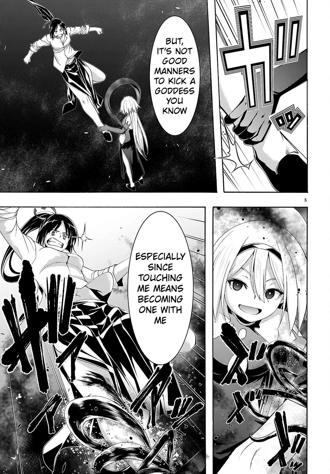 Trinity Seven: 7-Nin no Mahoutsukai Chapter 166 page 6 - Chapter 166: Darkness Attack and The Justice Demon Emperor
