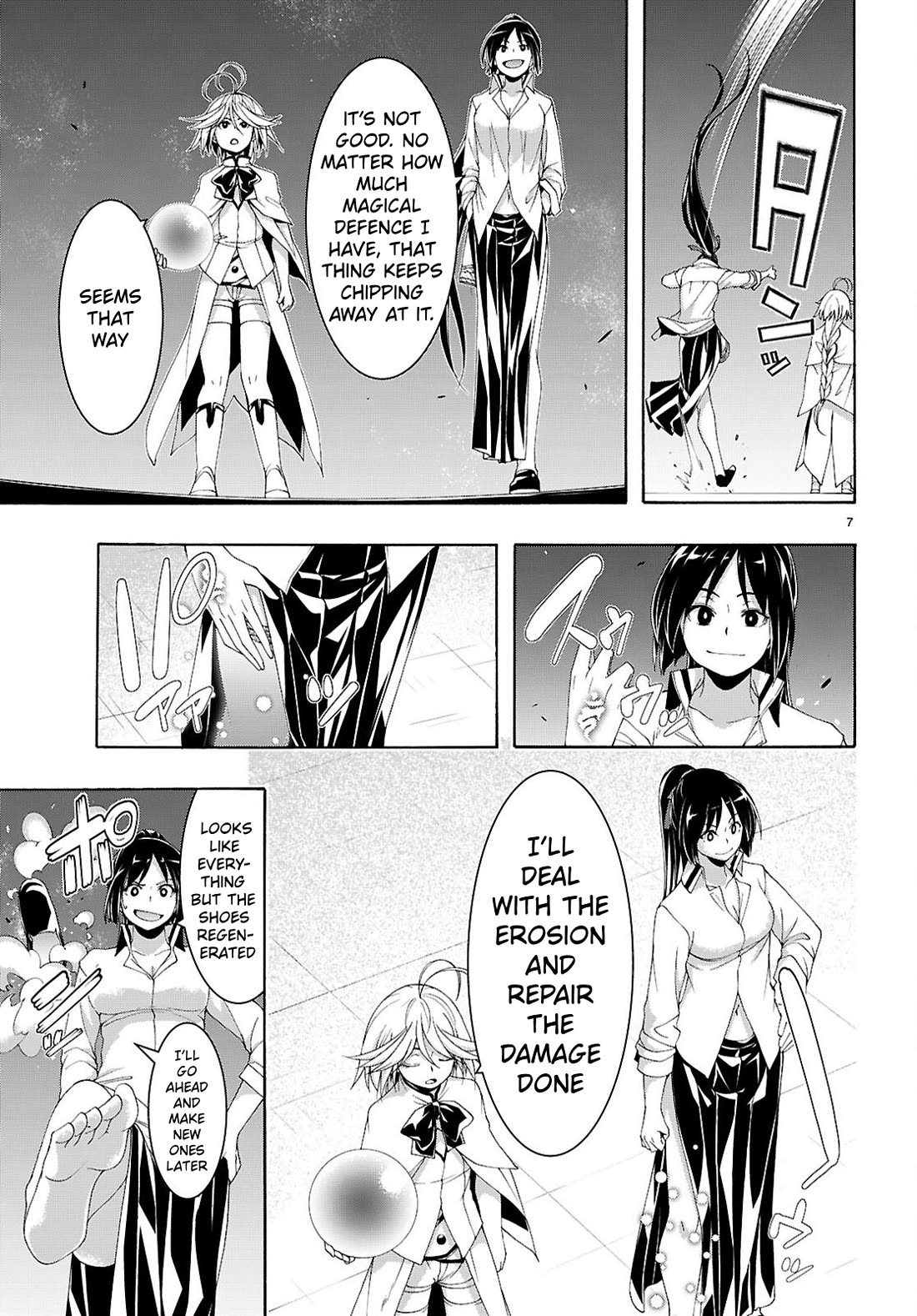Trinity Seven: 7-Nin no Mahoutsukai Chapter 166 page 8 - Chapter 166: Darkness Attack and The Justice Demon Emperor