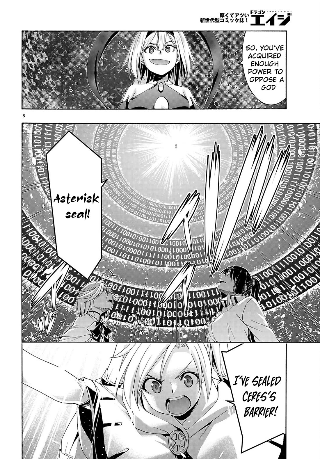 Trinity Seven: 7-Nin no Mahoutsukai Chapter 166 page 9 - Chapter 166: Darkness Attack and The Justice Demon Emperor