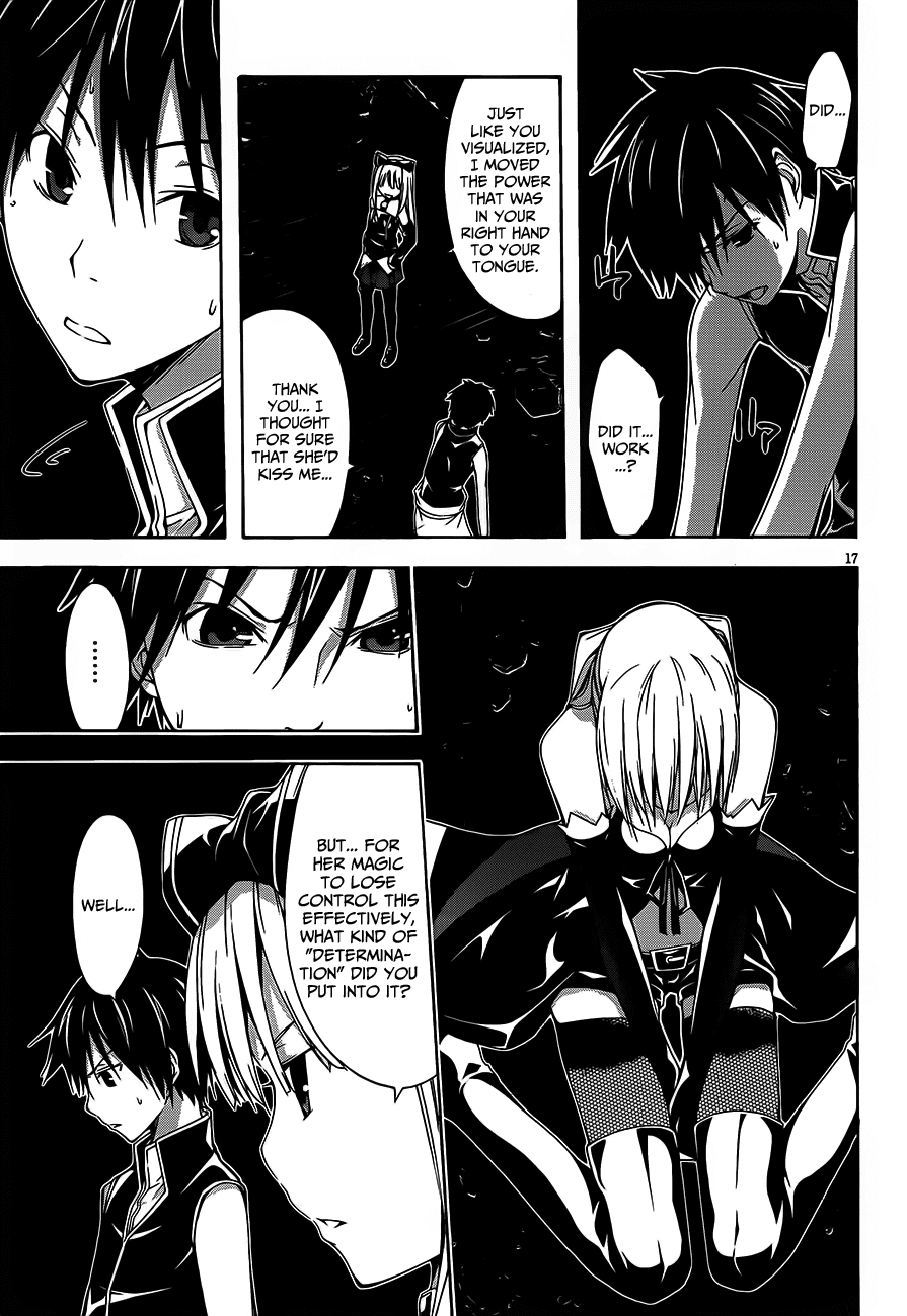 Trinity Seven: 7-Nin no Mahoutsukai Chapter 17 page 17 - Chapter 17: Last Crest & Problem Solving