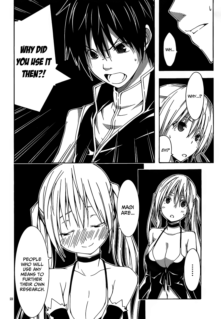Trinity Seven: 7-Nin no Mahoutsukai Chapter 17 page 22 - Chapter 17: Last Crest & Problem Solving