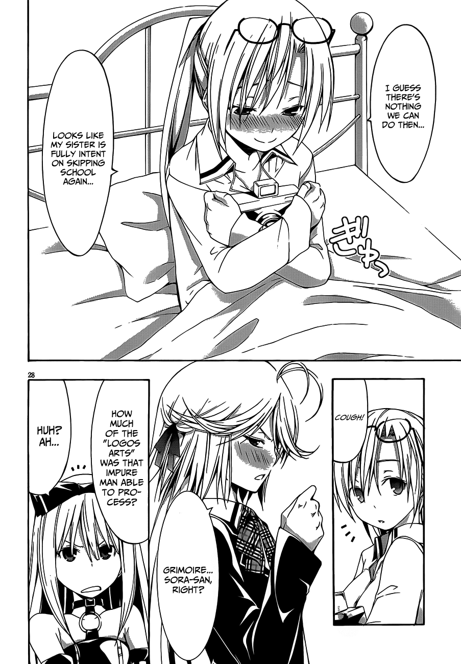 Trinity Seven: 7-Nin no Mahoutsukai Chapter 17 page 28 - Chapter 17: Last Crest & Problem Solving