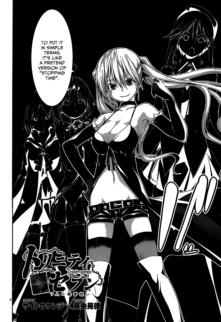 Trinity Seven: 7-Nin no Mahoutsukai Chapter 17 page 3 - Chapter 17: Last Crest & Problem Solving