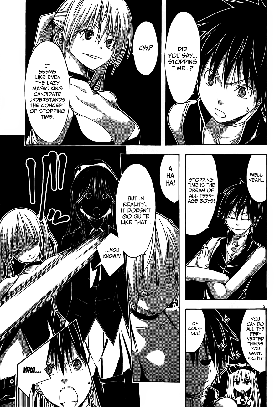 Trinity Seven: 7-Nin no Mahoutsukai Chapter 17 page 4 - Chapter 17: Last Crest & Problem Solving