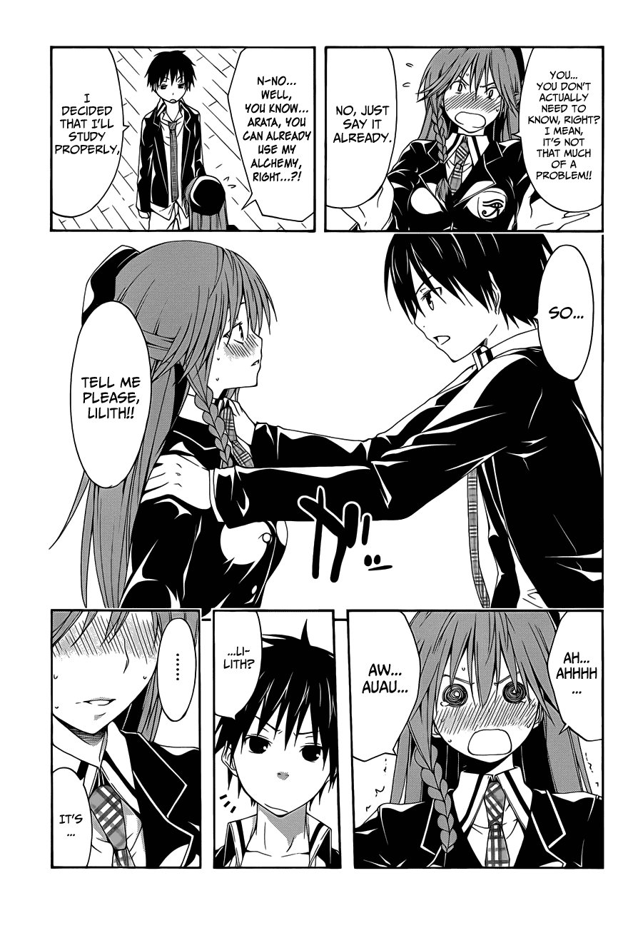 Trinity Seven: 7-Nin no Mahoutsukai Chapter 18 page 17 - Chapter 18: Study & Holiday